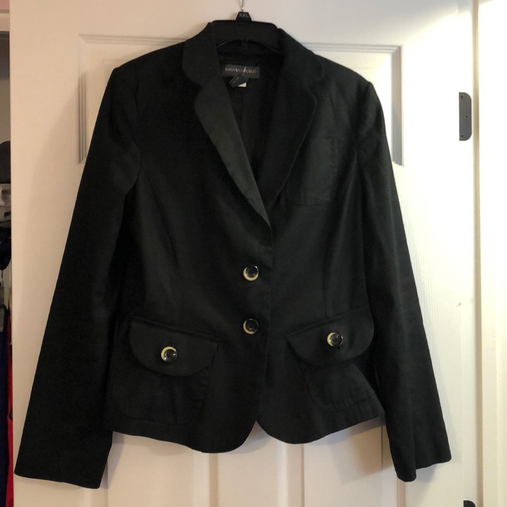 Banana Republic lined linen blazer size 12